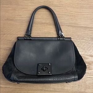 Coach Black Leather Handbag